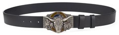 Tauren Ancient Silver Belt Buckle Metal Smooth Buckle 4.0 Cowboy for Men