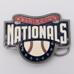 Washington Nationals Baseball Team Belt Buckle (New)