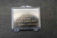 Buckle X-Change X Change Exchange Belt Buckle Insert Initial Letter R Buxton Co