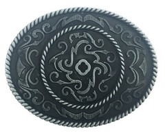Floral Aztec Design Belt Buckle Men Metal Cowboy Texas Usa Rodeo Western Fashion
