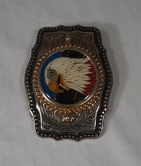 Vintage American Bald Eagle Belt Buckle *Made In USA*