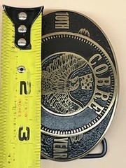 Cobre Tire Belt Buckle 10 Year Limited Ed 183/400 Solid Bronze Advanced Casting