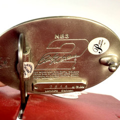 Rusty Wallace #2 Miller Lite Belt Buckle Limited Edition #2888 Pure Pewter 3&Prime;