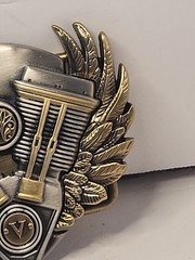 2010 Belt Buckle V-Twin Power Motorcycle Harley Biker Wings Bradford Exchange
