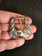 Heavy NOCONA Replacement Western Belt Buckle ~ Excellent Condition