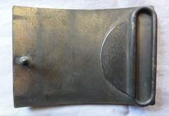 Harley Davidson Motorcycles Brass Belt Buckle 3.5 X 2.5 Inches