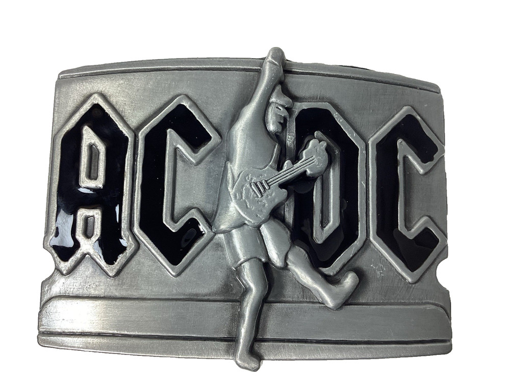Brand New AC/DC Rock Band Belt Buckle