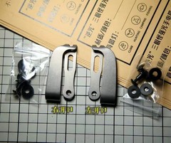 NEW Titanium Alloy Belt Clip Kydex Plate Clip Pocket Clip Waist Clip Hook Buckle