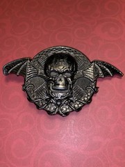 Vintage Avenged Sevenfold “Deathbat” (A7X) Skull Belt Buckle
