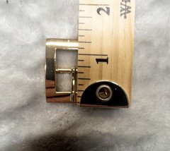 Sam Browne Replacement Belt Buckle Gold 38mm Passthrough 50mm x 38mm Fits 1.5”