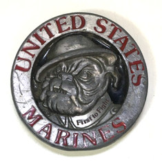 Buckles of America Masterpiece Collections U.S. Marines Belt Buckle