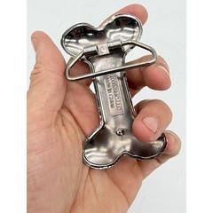 Vintage 2005 Y2K Want A Bone? Parody Joke Funny Innuendo Belt Buckle
