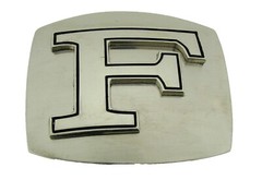 Initial F Letter f Belt Buckle New Men Women Western Really Cowboy Silver Metal