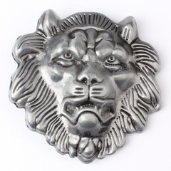 Lion Belt Buckle Western Cowboy Native American Motorcyclist (HLN-01-S)