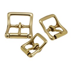 1Pc Solid Brass Buckle 3 Size for Making Belts,Bags,Purses,Dog and Pet Collars