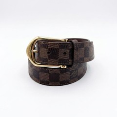 Louis Vuitton Pre-Owned Suntulle Riveted Belt Damier