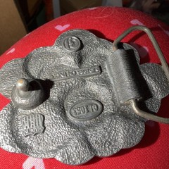 Vintage Coin Belt Buckle 1986 USA Made Novelty Statement Piece