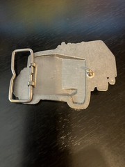 Vintage Collectible Heavy Semi Truck Shaped Trucker Belt Buckle