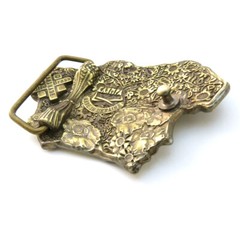 Belt buckle Ukraine, Ukrainian belt buckle for 1.5 inches casual belt