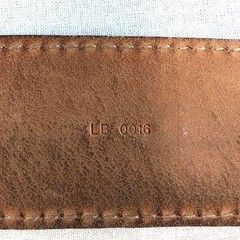 Louis Vuitton Pre-Owned Damier Sainteur Belt Gold 95Cm 5