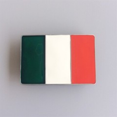 Italy Italian National Country Flag Metal Belt Buckle