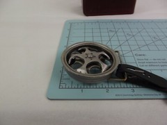 Pugs Gear Belt Buckle Spinners Wheels Rims Steel NWT