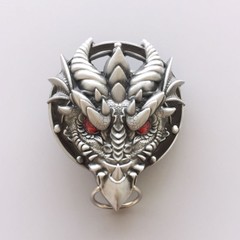 Vintage Style Western Dragon Belt Buckle Boucle de Ceinture
