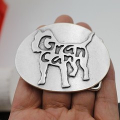 French Bulldog Belt Buckle Oval – Strong Character Design