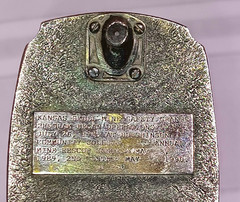 Vintage 1990 Kansas Small Mine Safety Rescue Contest Pewter Belt Buckle
