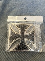 IRON CROSS BELT BUCKLE maltese cross chopper motorcycle outlaw biker buckle