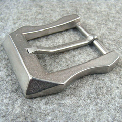 Stainless Steel Pin Belt Buckle Men&rsquo;s Belt Buckles For 1.5&Prime; Belt With Belt Loop