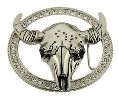 American Bull Rider Ox Belt Buckle Metal Gold Silver New Men Women Western Rodeo