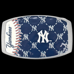 New York Yankees MLB Major League Baseball Team Belt Buckle (New Old Stock)