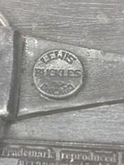 VTG Schlitz Malt Liquor Brass Advertising Belt Buckle Lewis Buckles Beer PBR
