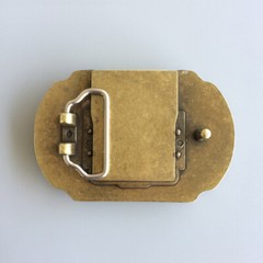 Vintage Bronze Western Tiger Wildlife Lighter Belt Buckle also Stock in US