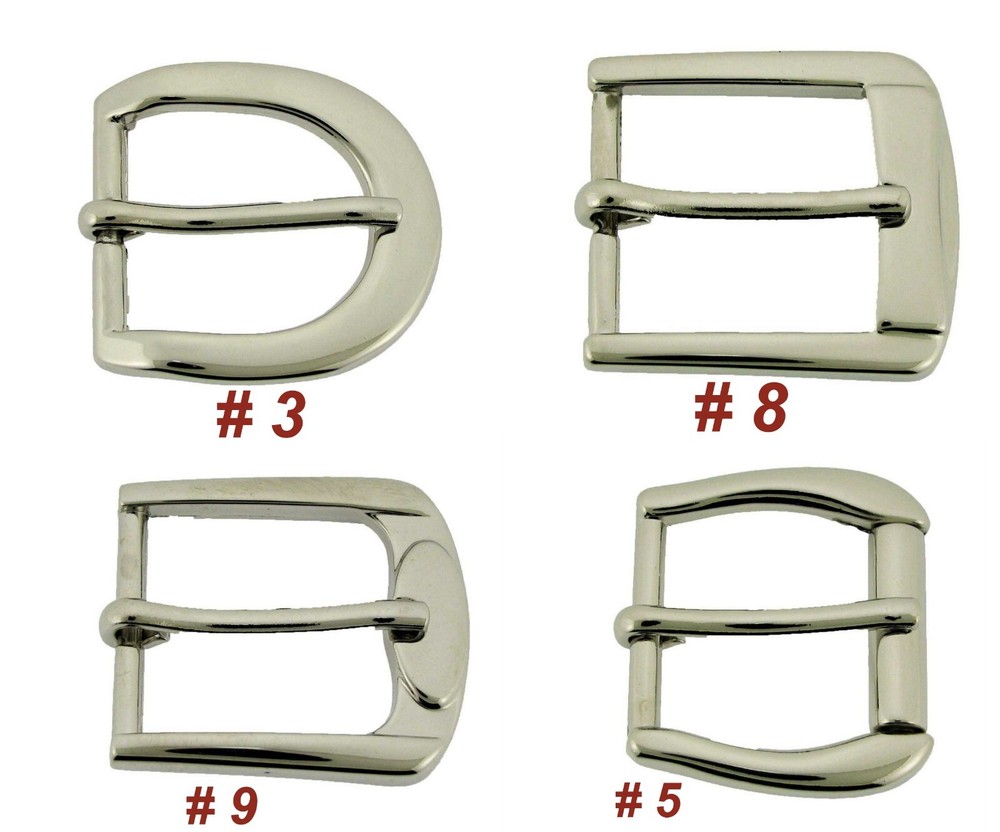 1&Prime; Inch Pin Buckles for 25mm Men Pin Belt Buckles Silver Prong anti-allergy pin