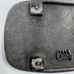 Celebrity Belt Buckle Unisex OS Silver Bicentennial 1776-1976 Eagle Americana