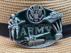United States Green US Army Belt Buckle Professions Belt Buckle