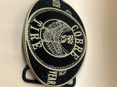 Cobre Tire Belt Buckle 10 Year Limited Ed 183/400 Solid Bronze Advanced Casting