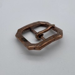 36mm Red Copper Buckle Men&rsquo;s Stylish Belt Buckle Leather Hardwares