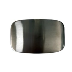 1.58 inches 40 mm Stainless Steel Rounded Rectangle Blank Belt Buckle US Stock