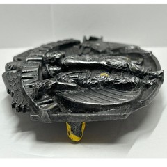 Vietnam Veteran Belt Buckle Eagle Soldiers Helicopter US Flag Made in USA