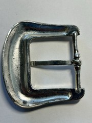 Western Women’s Belt Buckle Floral Boho 90s Rodeo Rockabilly Silver Tone
