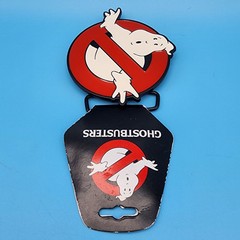 Ghostbusters Movie 2009 Enamel Belt Buckle Columbia Pictures Afraid of No Ghost
