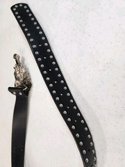 2000s Love Hurts Vintage Style Belt Traditional Graphic Adjustable 29-37 Unisex