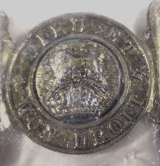 Vintage Reproduction « Dieu Et Mon Droit » God And My Right Belt Buckle Orig Pkg
