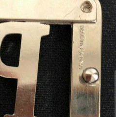 Fabulous Chrome Plated « PIMP » Belt Buckle Size: 4.25” x 2”