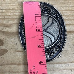 Montana Silversmiths Embellished Y Logo Attitude Belt Buckle