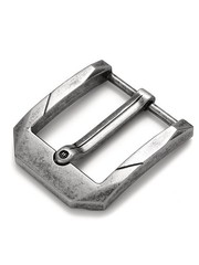 Premium Belt Buckle Men&rsquo;s 40mm Wide Silver Vintage Belt Buckle for Belts…