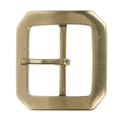 1 3/4&Prime; (45 mm) Nickel Free Center Bar Single Prong Octagon Belt Buckle